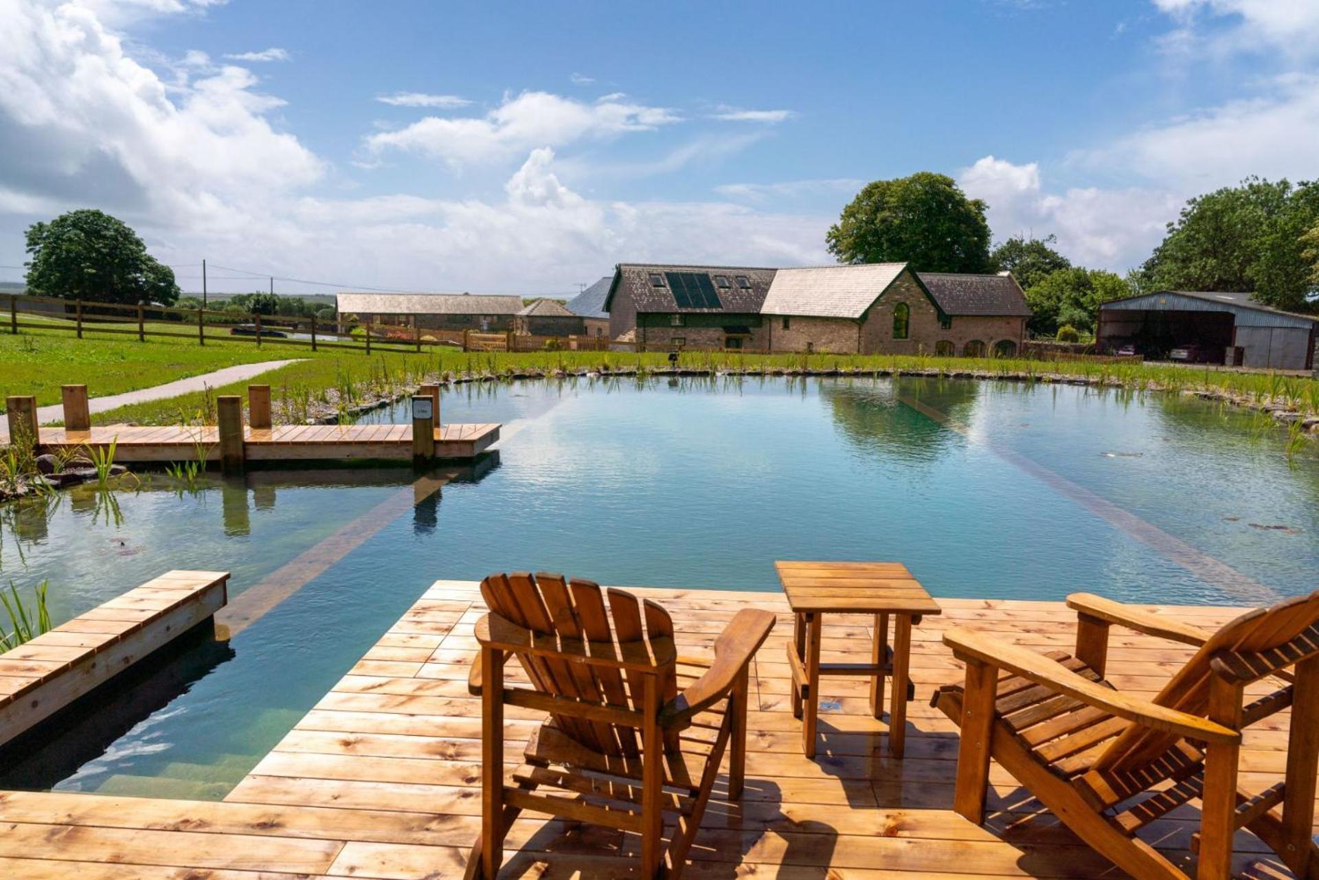 The Big Barn Villa Kidwelly Bagian luar foto